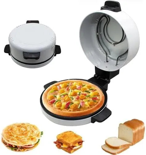 Forno elettrico per pizza, 2000 W, portatile, Spegnimento Automatico 220-240°, Pizzaiolo Elettrico