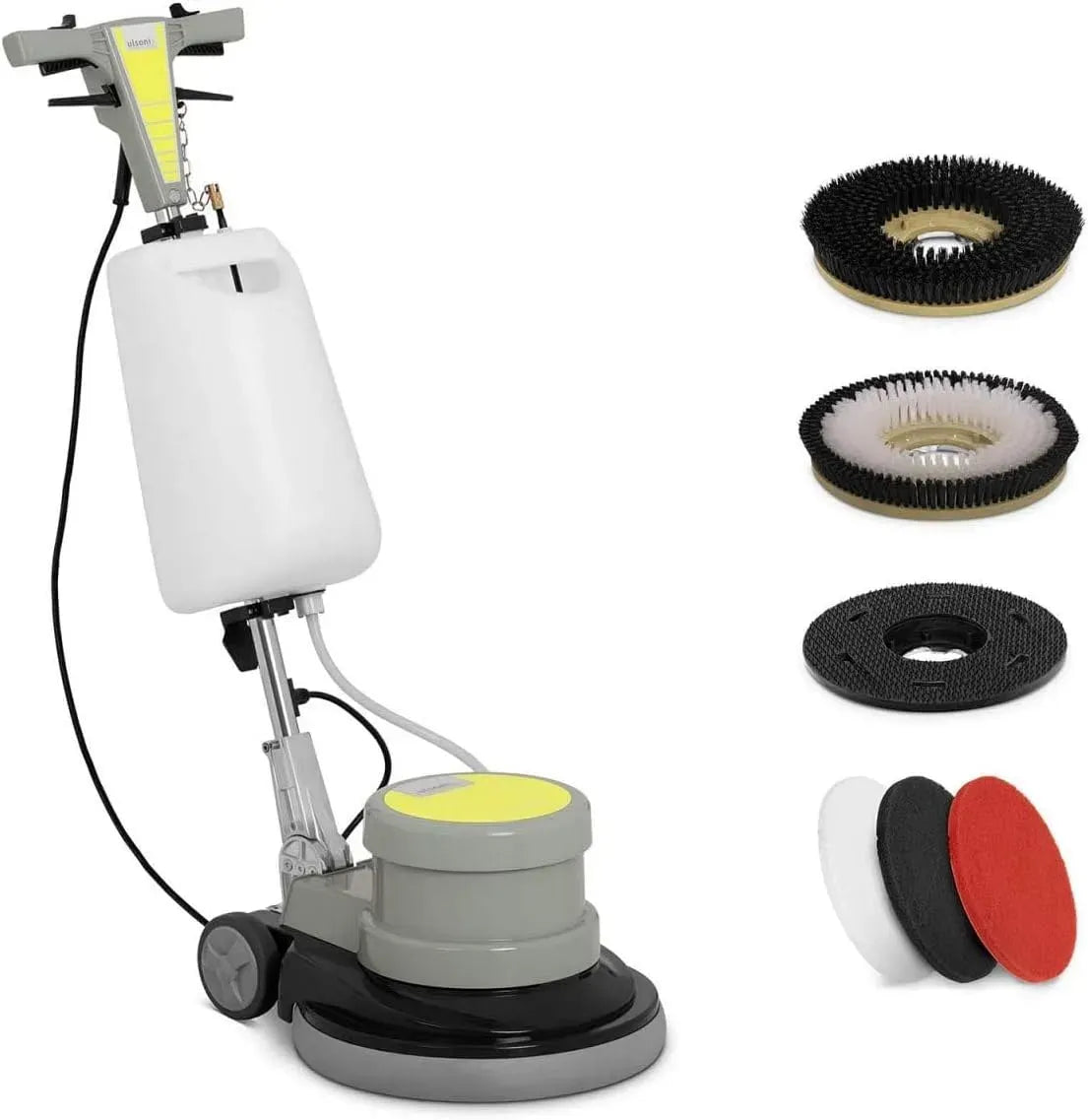 1100A Monospazzola, macchina monospazzola per pavimenti, lavapavimenti elettrico, 17 pollici, 230 V, 1.100 W
