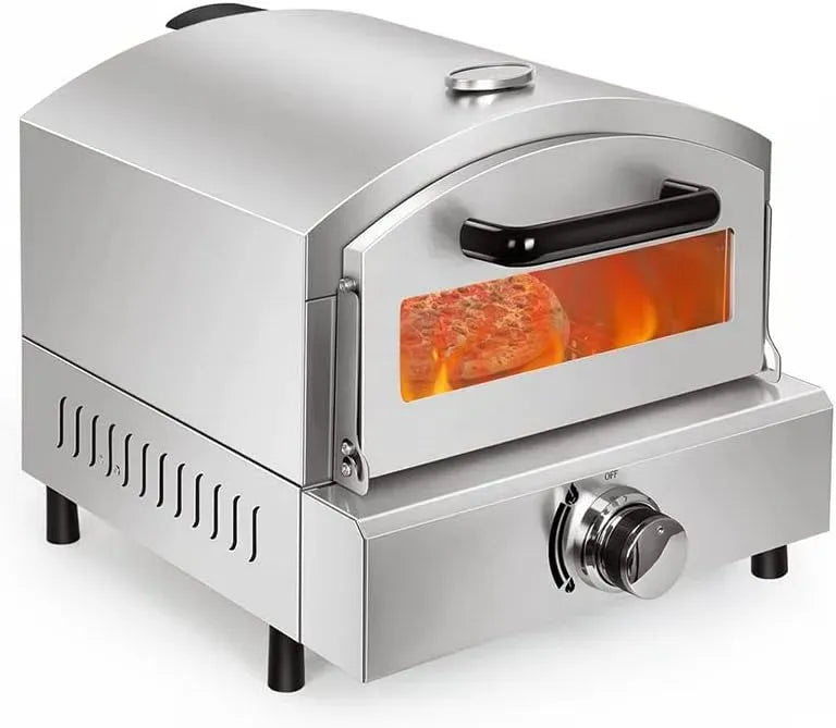 Forno elettrico per pizza, portatile, forno da cucina, Forno a gas per pizza all'aperto