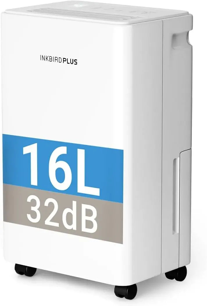 Deumidificatore, 32 dB, INKBIRDPLUS 24H, portatile, timer, Adatto fino a 50㎡, 3 Modalità