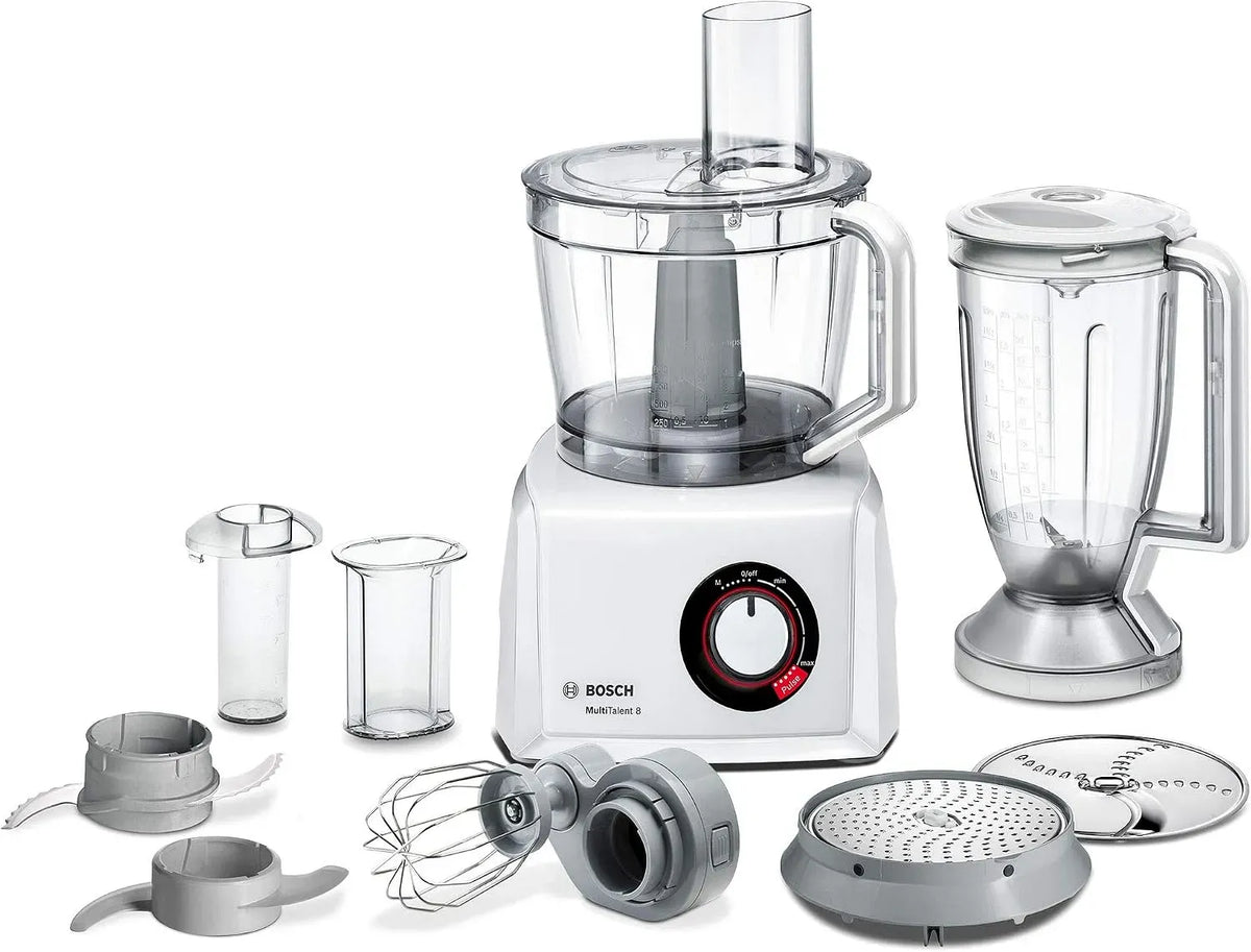Bosch MC812W501 Robot da cucina, 3.9 L, 1000 W, bianco, Ciotola da 3