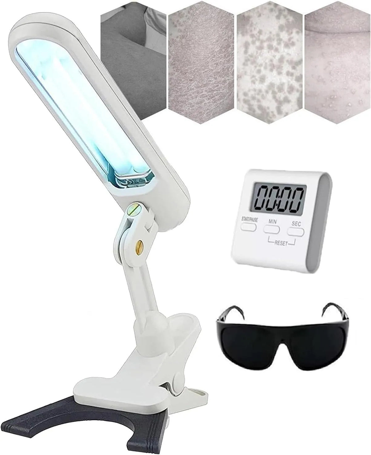 Lampada, lampada germicida UV-C, 48 cm, portatile, timer, stretto