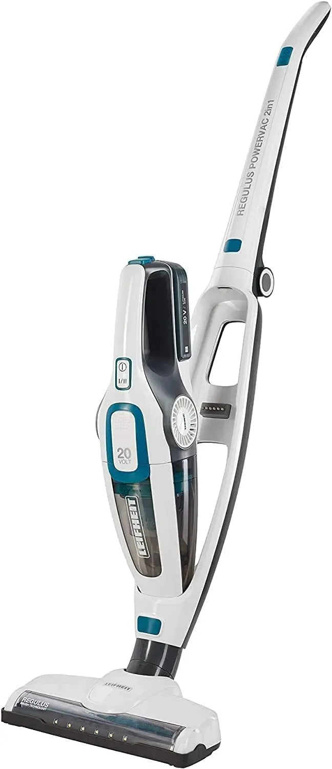 Aspirapolvere, 20 V, Leifheit 2in1, Scopa elettrica senza fili con autonomia fino 40 min