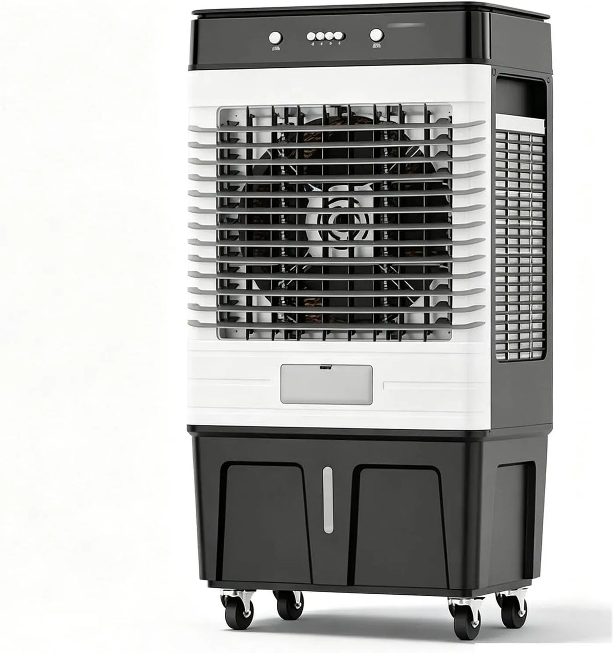A 120 Raffrescatore, Unità A Pavimento, per Oscillazione Automatica °, 3 Velocità di Ventilazione, Serbatoio Capiente da 60 L