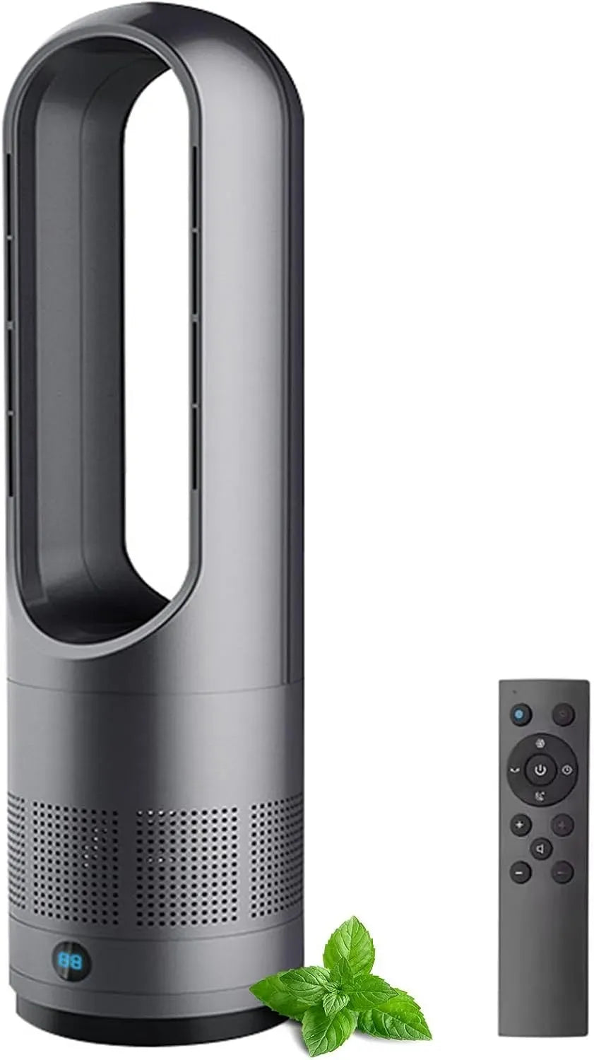 Ventilatore, timer, oscillazione, oscillazione 80°, display LED, 8 velocità
