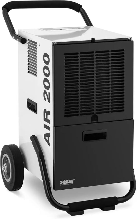 Deumidificatore l/24, 5,69 L, professionale, acciaio inox, nero