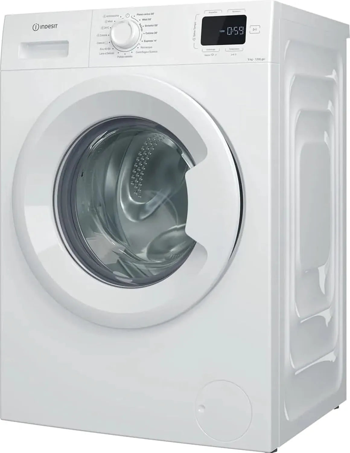 Lavatrice, 9 kg, classe energetica A, Indesit IM962MYTIMEIT, bianco