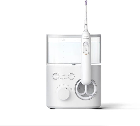 Philips HX3811/20 imballaggio senza frustrazione, bianco, Sonicare Power Flosser 5000