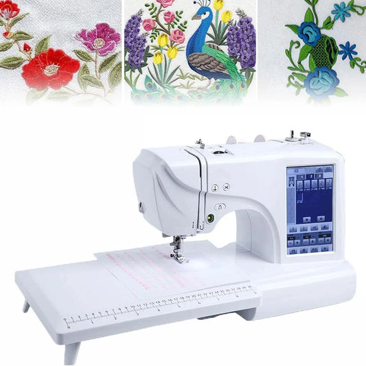 X 9 Macchina da Ricamo, Macchina da Cucire, macchina per cucito elettrica, ricamatrice elettrica, touch, display LCD
