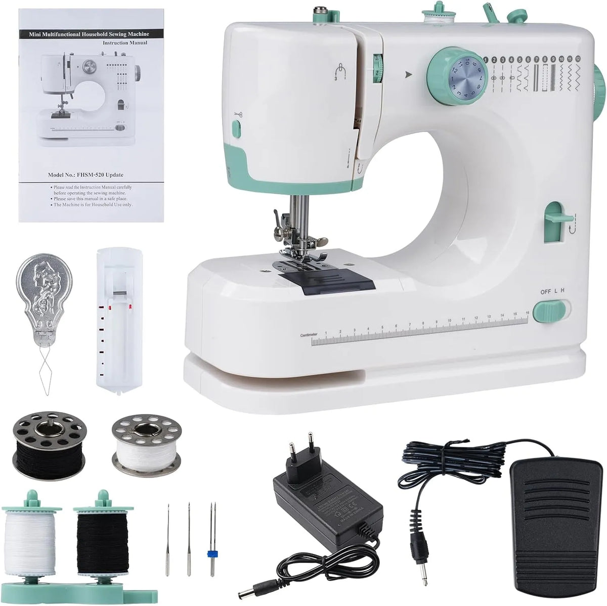 FLSM-520 Macchina da cucire, macchina per cucito elettrica