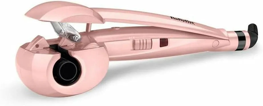 2664PRE look mossi facili da realizzare, rosa, per BaByliss Curl Secret Rose Blush, 2 temperature fino a 205°C, Arricciacapelli automatico