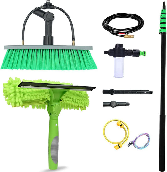 dispenser, pulitore, 12 m, alluminio, per la pulizia delle finestre