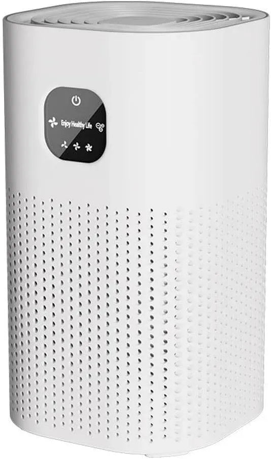 Purificatore d'aria H13, 35 dB, copertura a 360 gradi, filtro HEPA per camera da letto, 41-60 m², basso rumore 35 dB