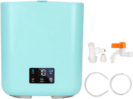Lavatrice, 7 L, portatile, touch, blu, lavabiancheria, Mini Lavatrice Combinata di Grande capacità da 7 Litri
