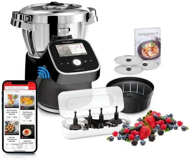 Moulinex HF93D8 Robot da cucina, touch, i-Companion Touch Pro