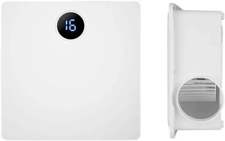 Ventilatore, 30x30 cm, ventola per circolazione dell'aria, Bagno Ventilatore da soffitto ad Alta Potenza