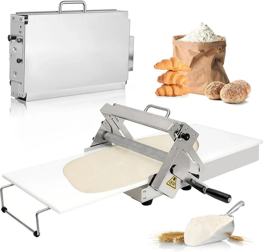Macchina per Stendere, 83x49cm, professionale, acciaio inox, per Stendere La Pasta Manuale in Acciaio Inox: Aumenta L