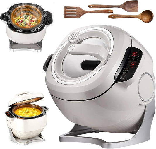 Robot da cucina, 2000 W, Friggitrice, 3 livelli, effetto 3D, professionale, riscaldamento 3D, 3 livelli di inclinazione