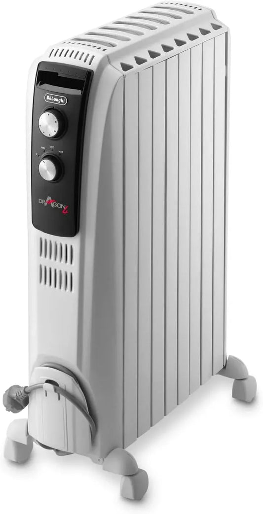 De'Longhi TRD40820 Termoventilatore, 2000 W, timer, 3 livelli, bianco, 3 Livelli di Potenza