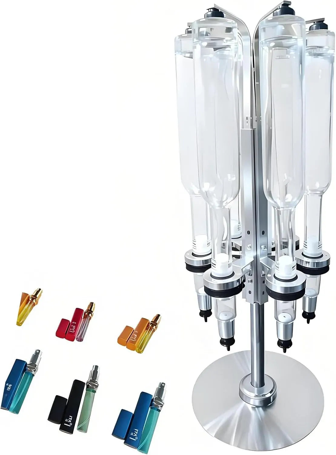 dispenser, bottiglia, Supporto, 200 ml, vetro, per dispenser manuale di profumo con 12 teste