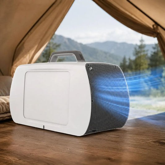 Condizionatore Indoor5500Btu, portatile, climatizzatore, Condizionatore d'Aria Caldo E Freddo