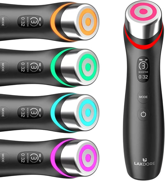 Massaggiatore, per Il Ringiovanimento della Pelle a LED e Microcorrente