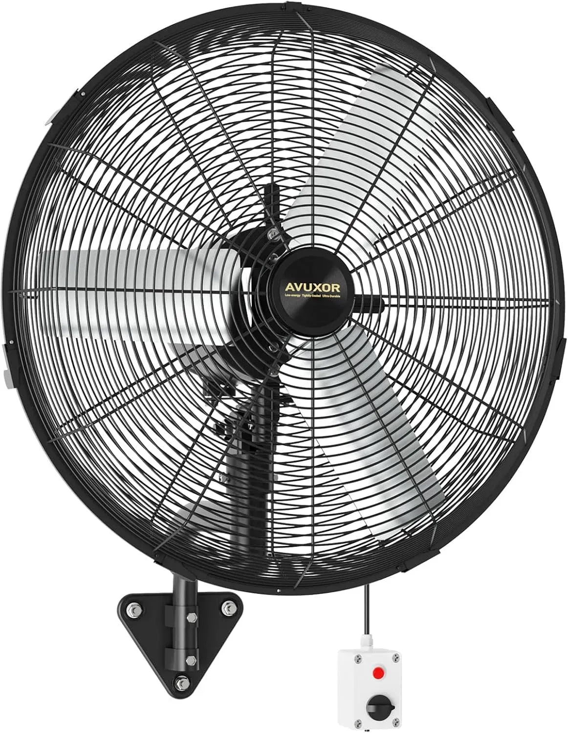 Ventilatore, 61 cm, montaggio a parete, industriale