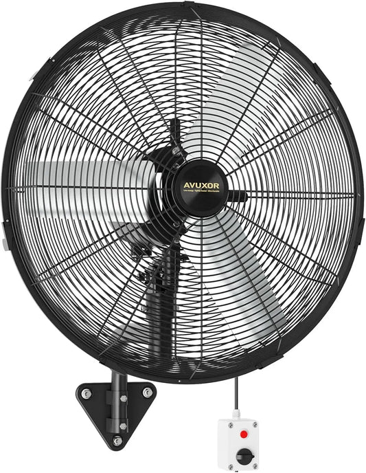 Ventilatore, 61 cm, montaggio a parete, industriale