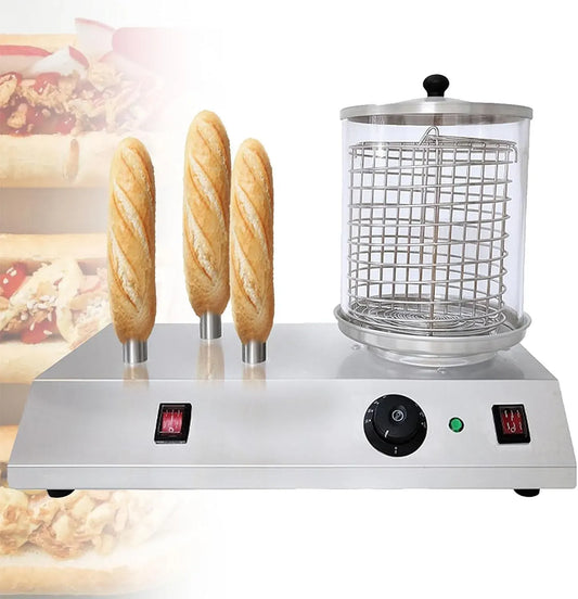 Riscaldatore, Griglia, professionale, acciaio inox, funzione riscaldante, per Hot Dog