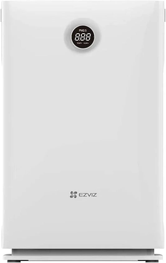 Purificatore d'aria, EZVIZ 42mq, depuratore d'aria, Purificatore d'Aria con Tecnologia UV-C che Uccide Batteri e Virus