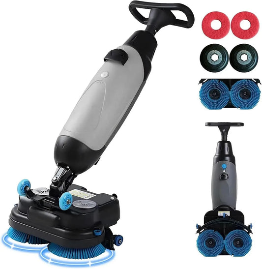Lavasciuga, 17 pollici, lavatrice/asciugatrice, portatile, professionale, 360 giri/min, 13000 piedi quadrati/h, batteria da 120 minuti