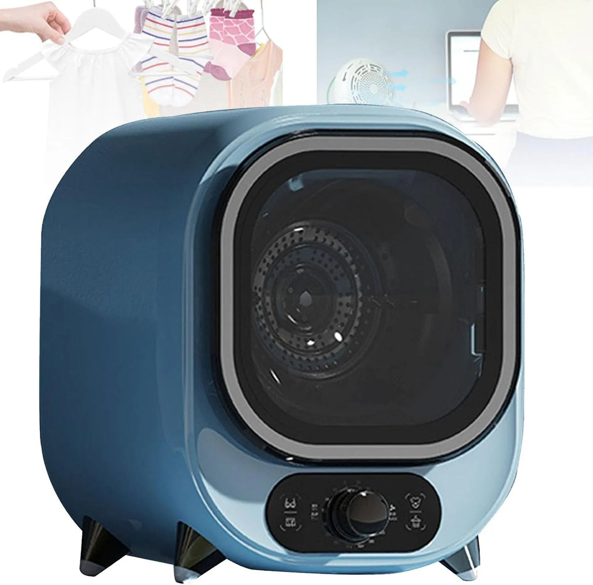 Asciugatrice Blue1, portatile, asciugabiancheria, asciugatrice centrifuga compatta