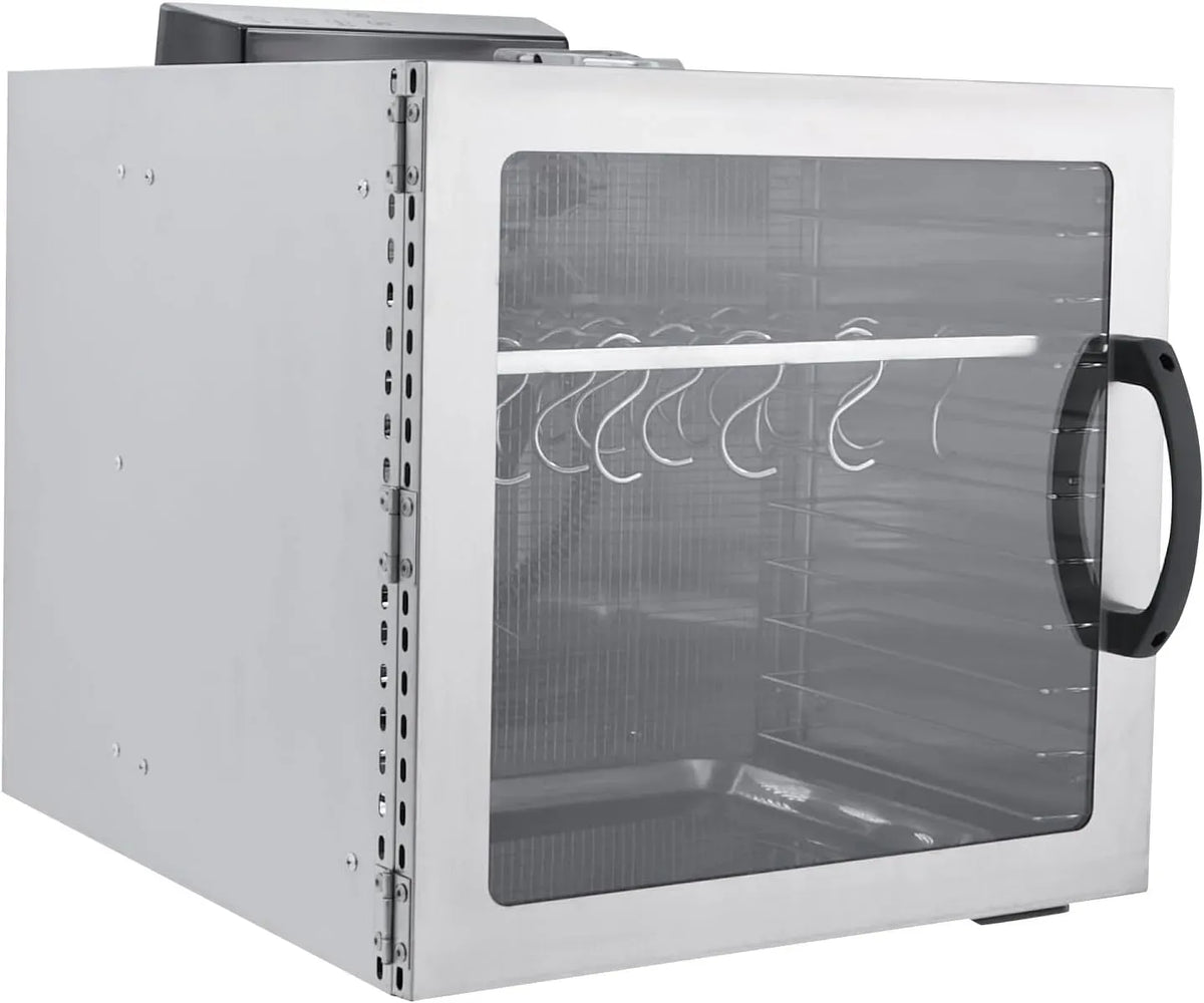 droewors, strutsbiltong, Disidratatore alimentare elettrico per alimenti da 42,5 l Disidratatore in acciaio inox 1 KW per la produzione di bestiame