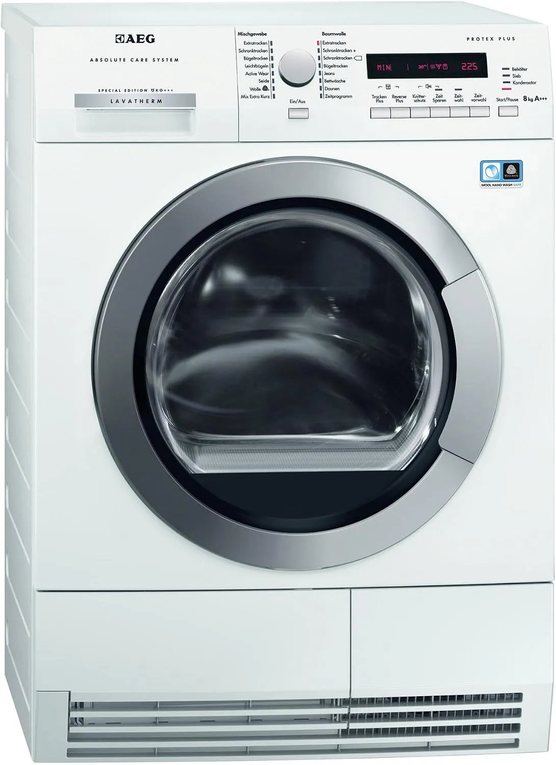 AEG TÖKO+++IH A+++ Freestanding 8kg Front-load White