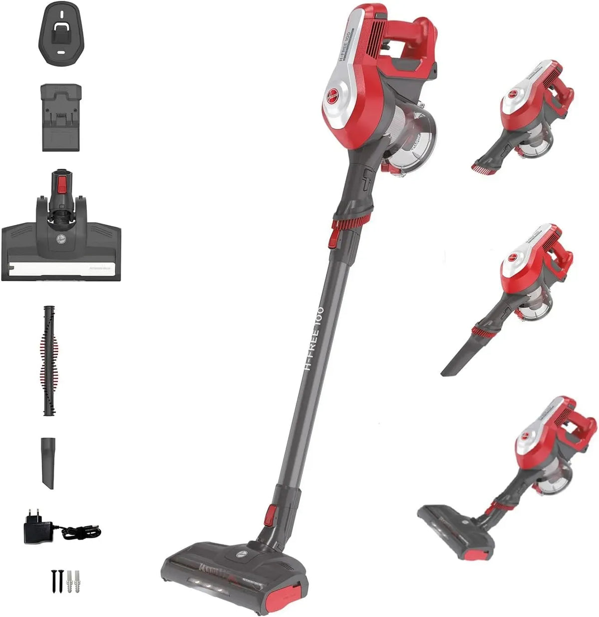 Hoover FREE 100 HF122RH Batteria, 22 V, senza fili, grigio