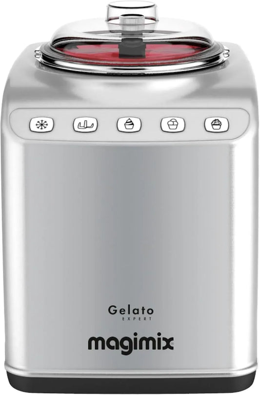 Magimix Gelato Expert Gelatiera compressore 180W 2L Acciaio inossidabile