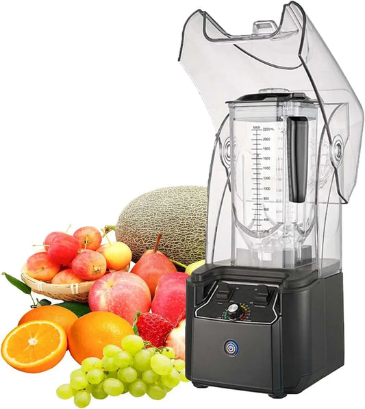 Robot da cucina, 2200 W, professionale, nero, macchina da cucina, Estrattore di succo di canna da zucchero