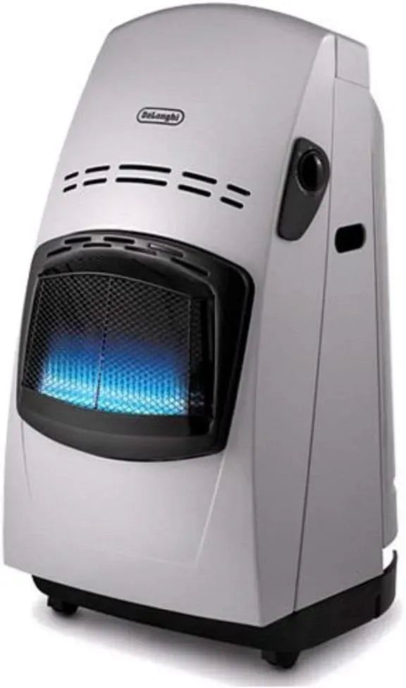 De'Longhi Fiamma Blu, VBF, 4200W, Stufa catalitica, Acciaio Inox/Plastica
