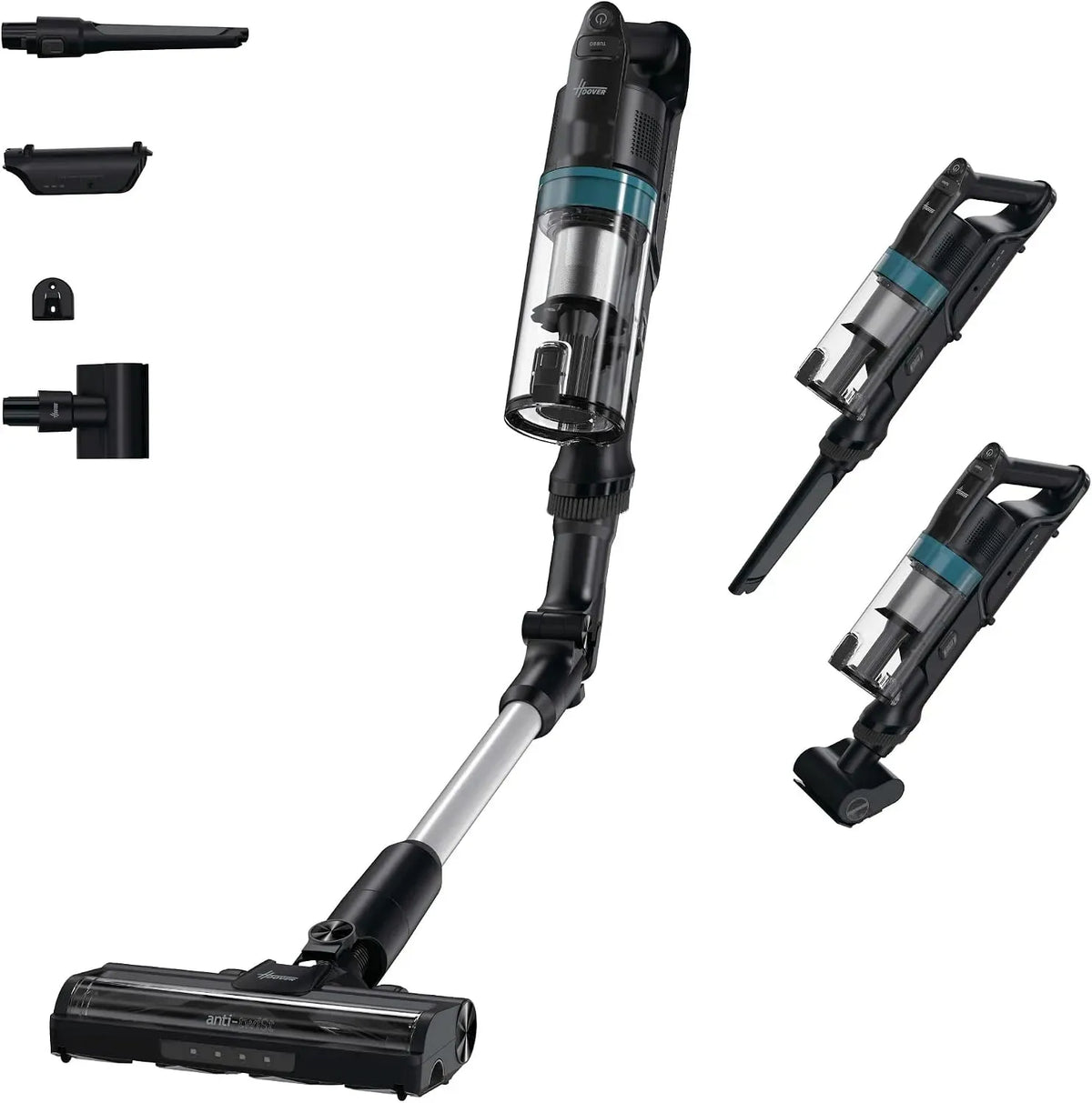 Hoover HF1 Aspirapolvere, aspiratore elettrico domestico, Plus Pet Flexi Aspirapolvere Scopa