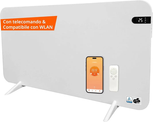 Bianco, Könighaus Smart Dual-pannello riscaldante a infrarossi V2 600 W