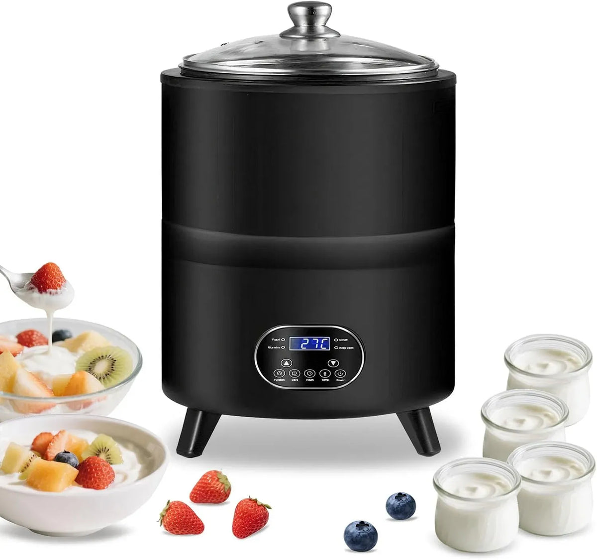 Macchina, 8 L, professionale, per la Produzione di Yogurt in Grandi Quantità Yogurtier