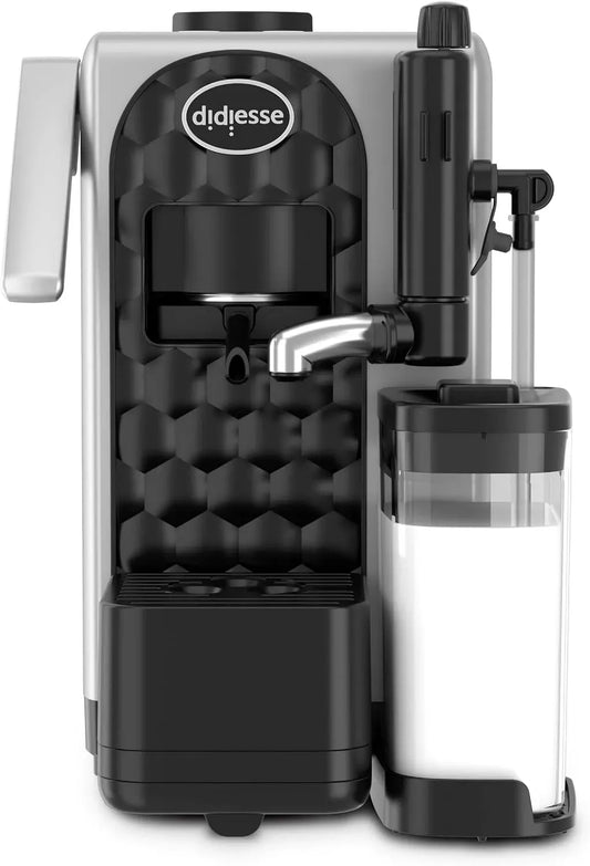 Montalatte, 1.3 L, 1850 W, cappuccinatore, ampio serbatoio, argento