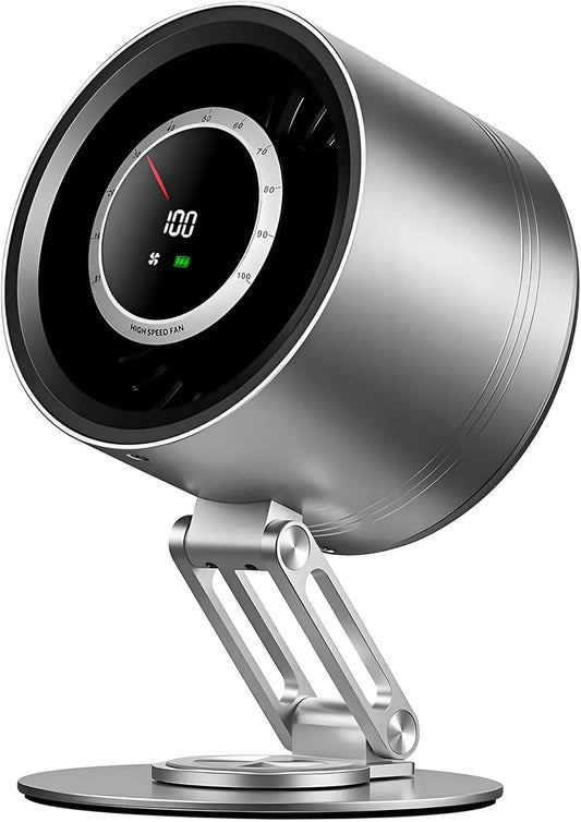 A 360 Batteria, Ventola, display LCD, argento, alluminio
