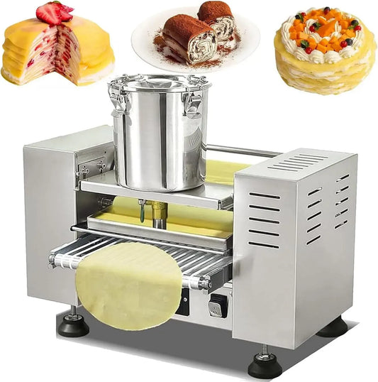 Macchina per pancake, 0 a 200 °C, 350 pezzi, controllo automatico della temperatura 0-200°C