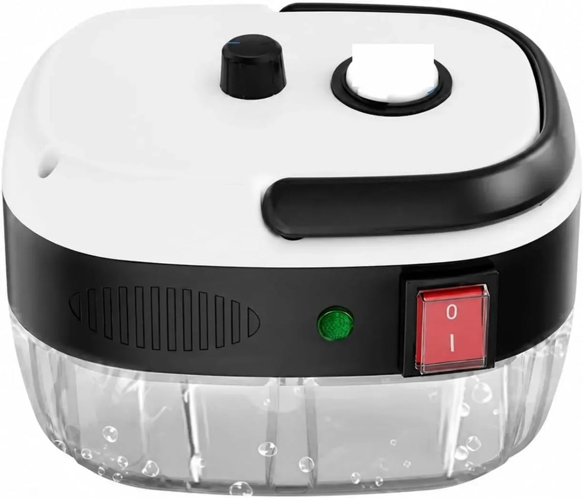 Condizionatore, 2500 W, portatile, vapore, bianco, Pulitore a vapore ad alta pressione per uso domestico, Pulitore per scopa a vapore, WHITE