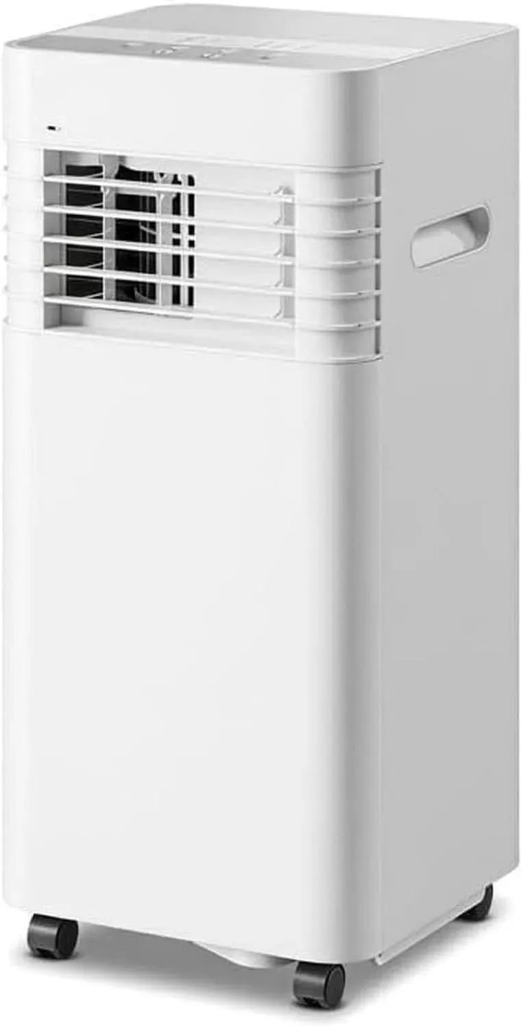 Kit Installazione, Timer 24 Ore, Climatizzatore Portatile 12000 BTU dotato di Telecomando, 2 velocità, Oscillazione 120° per Stanze Fino a 28 mq, 5000