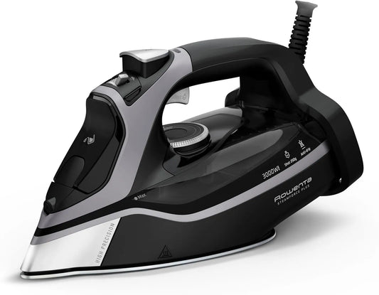 Rowenta DW9410 Antigoccia, SteamForce Ferro da Stiro a Vapore, per Spegnimento Automatico, 3000 W, Erogazione Continua di Vapore da 45 g/min, Getto