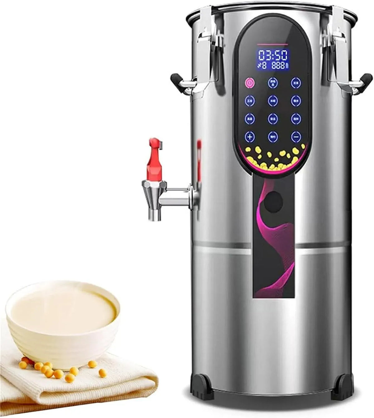 Macchina per latte, filtro, 22 L, funzione riscaldante, per latte di soia