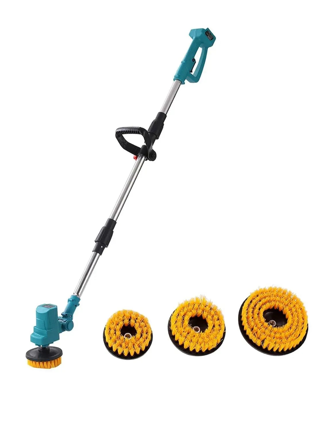Makita batteria, spazzola, 18 V, senza fili, per la pulizia senza fili con 6