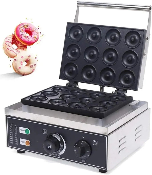 Macchina per ciambelle A 12, 1550 W, 12 cavità, donut maker, professionale
